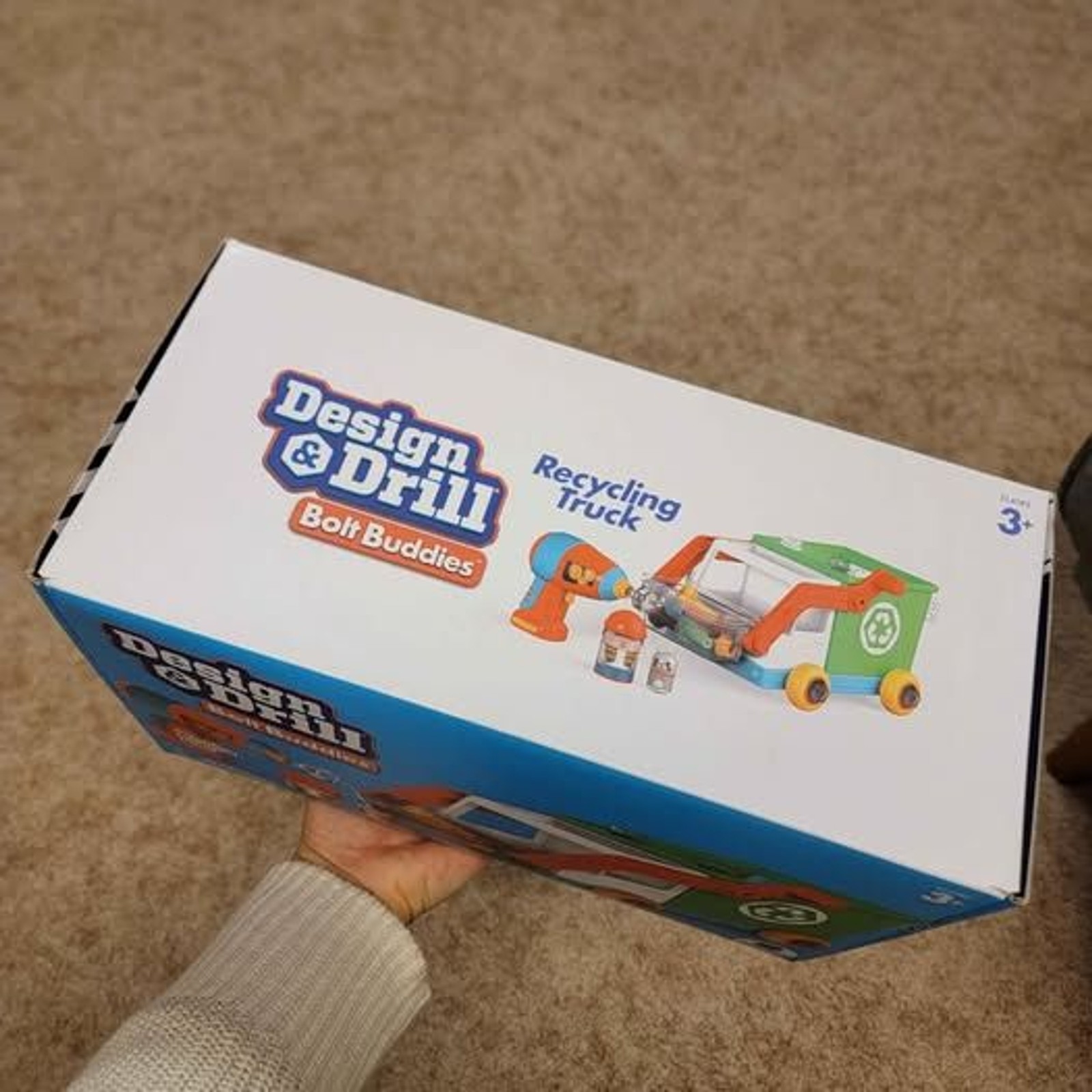 Recycling Truck building toy – Bolt Buddies
