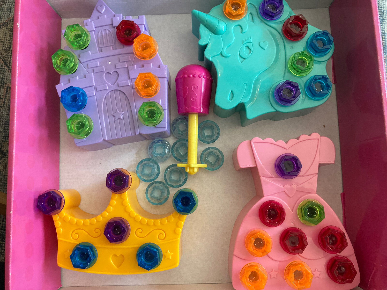 Educational Insights Design & Drill Dazzling Creations Studio Princess Unicorn