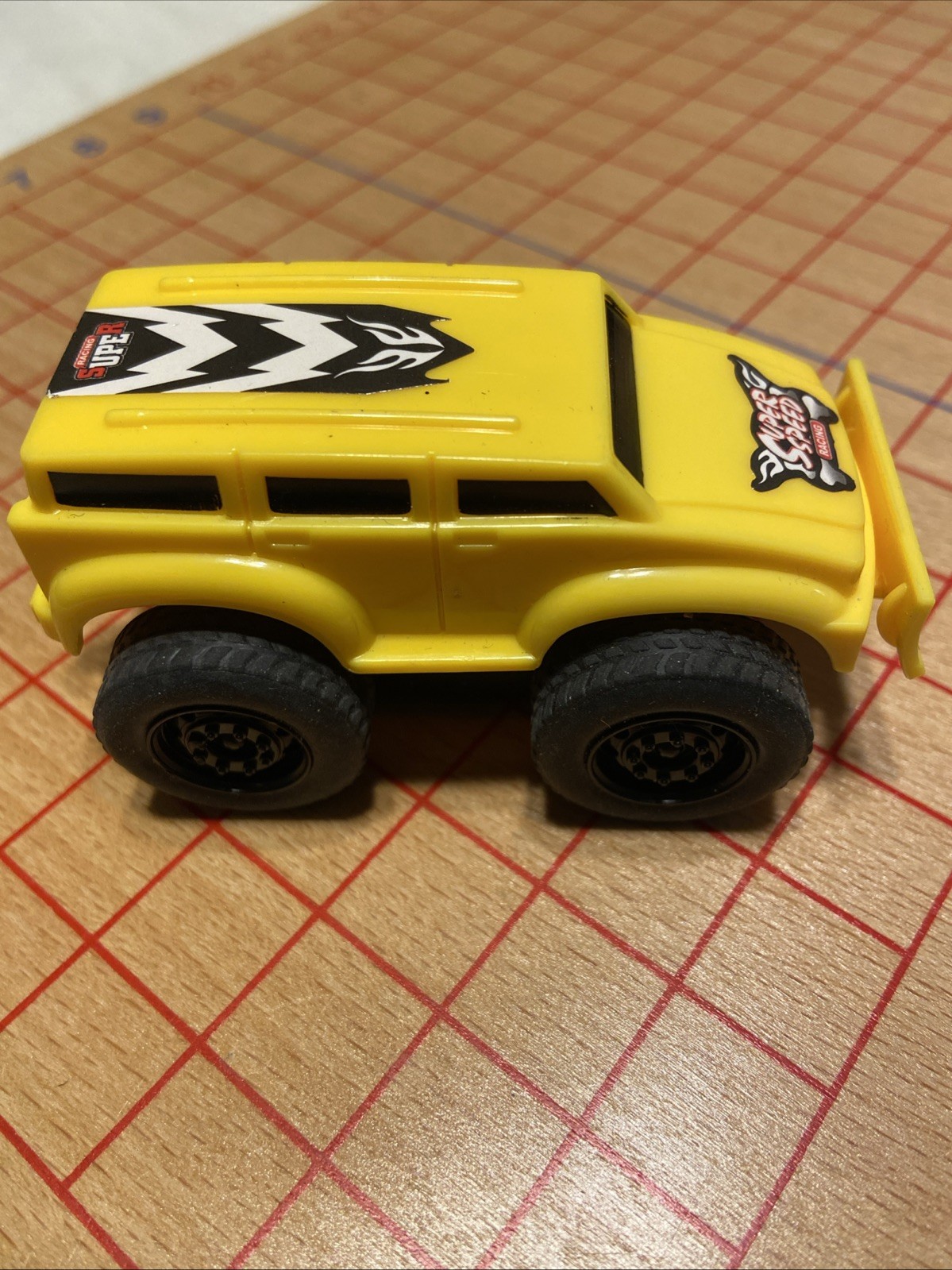 “Car That Drives On Walls”Magnetic-Inertial Wall Toy Car Push/Pull (Yellow Only)