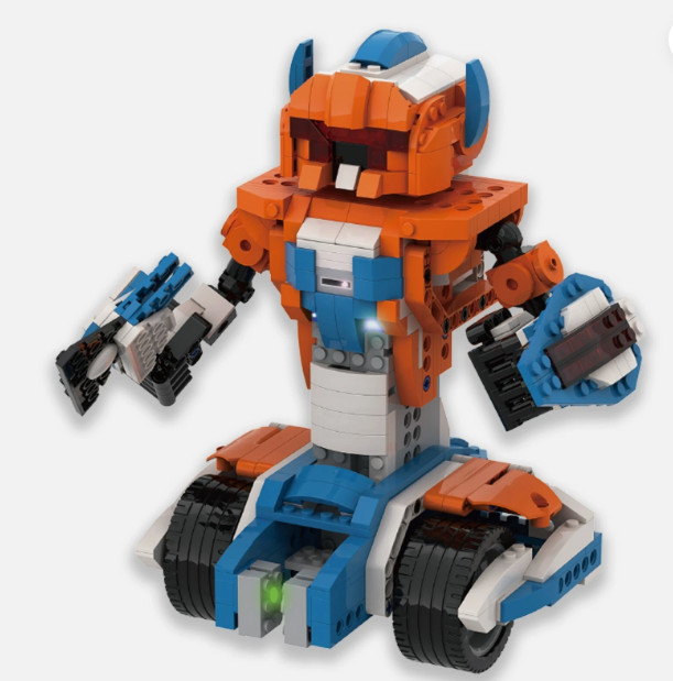 Apitor Robot X, 12 in 1 Educational Building Blcok Kit 1:1 Scale STEM Toy App