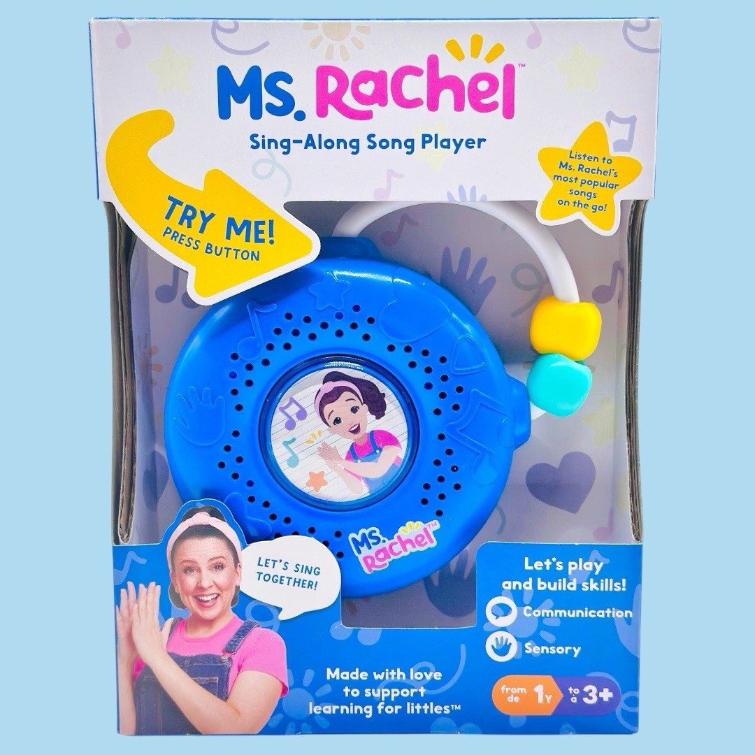 Ms. Rachel Electronic Sing Along Song Player with 14 Interactive Musical Sounds