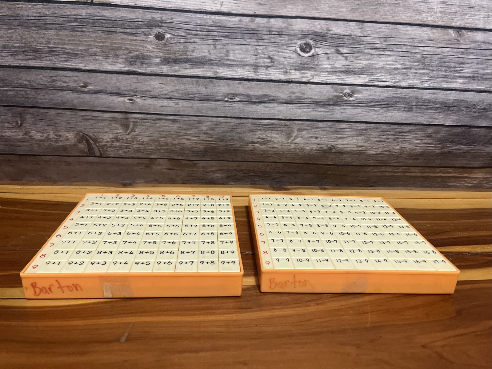 Vtg Push Down Addition & Subtraction Master Co. Counting Counters Made in Japan