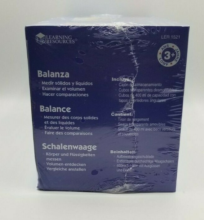 Bucket Balance Teaching Volume Measurement Learning Resources Primary Brand New