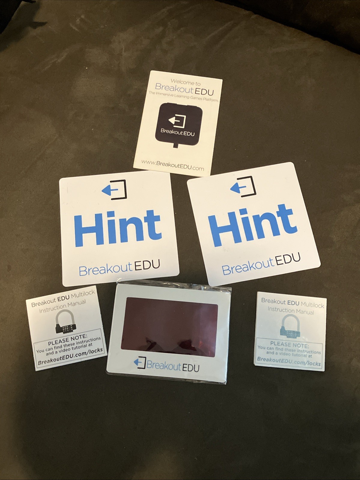 Breakout EDU Kit Learning Game – Locks, Multilocks, USB, Cards, Keys, More!