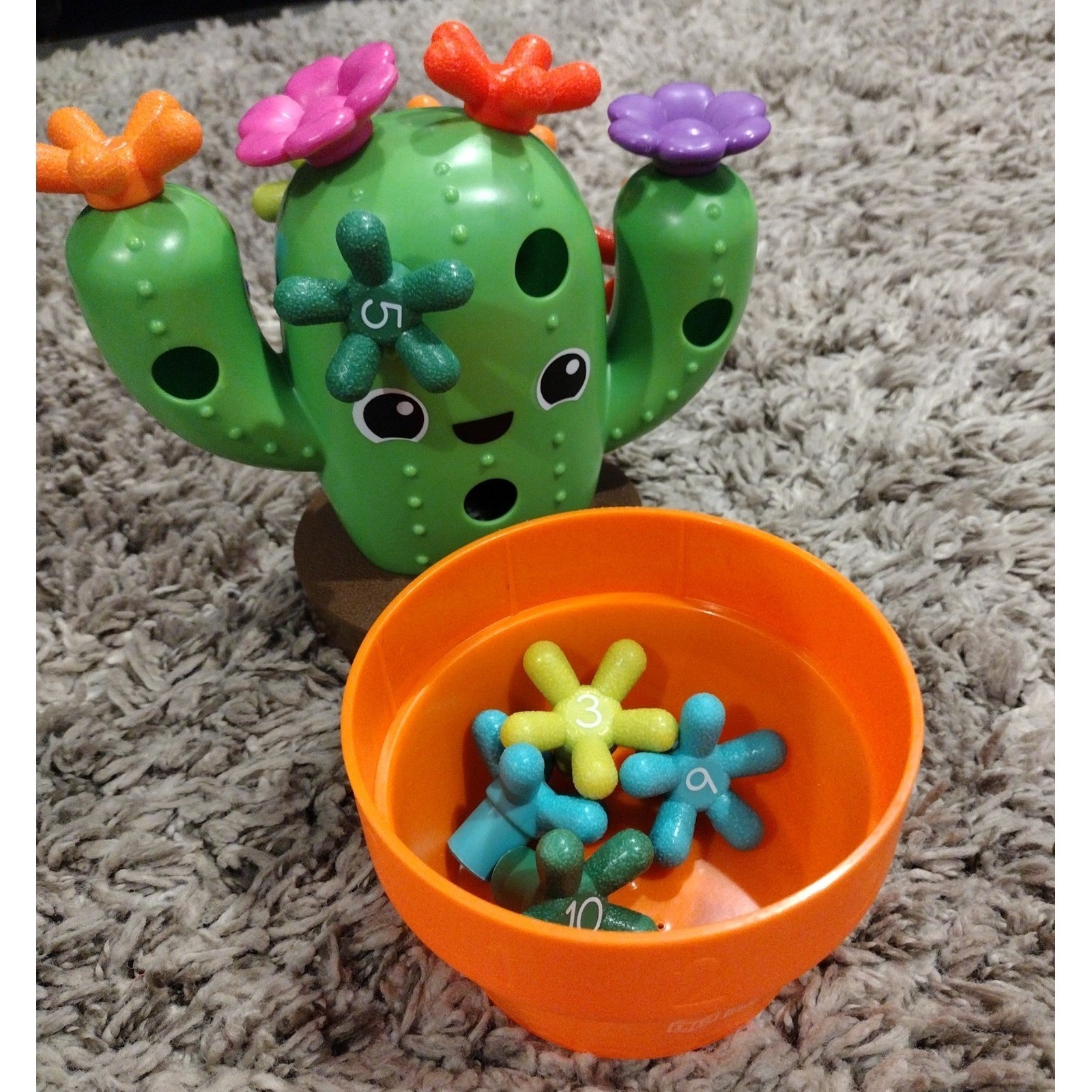 Learning Resources Carlos the Pop & Count Cactus with Self Storage