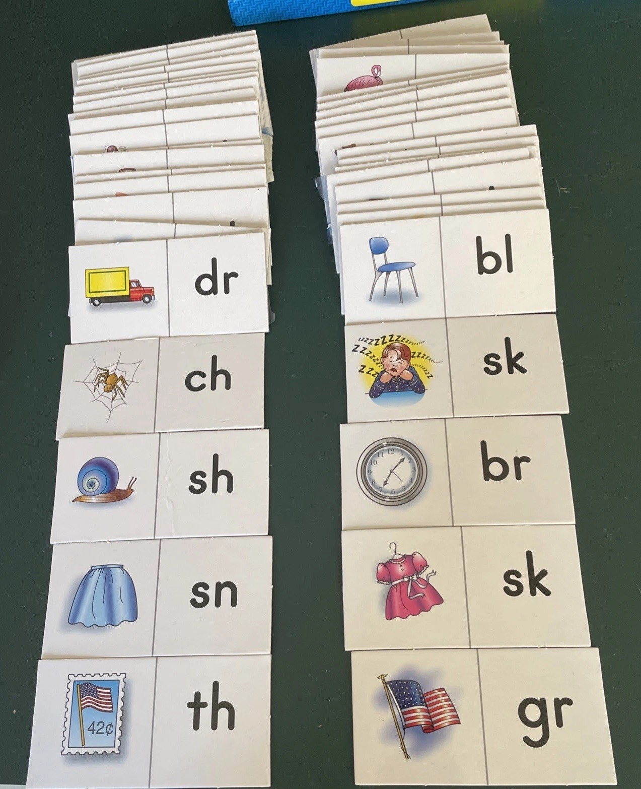 Blend and Digraph Dominoes & Photo Opposites Game Essential Learning Skills