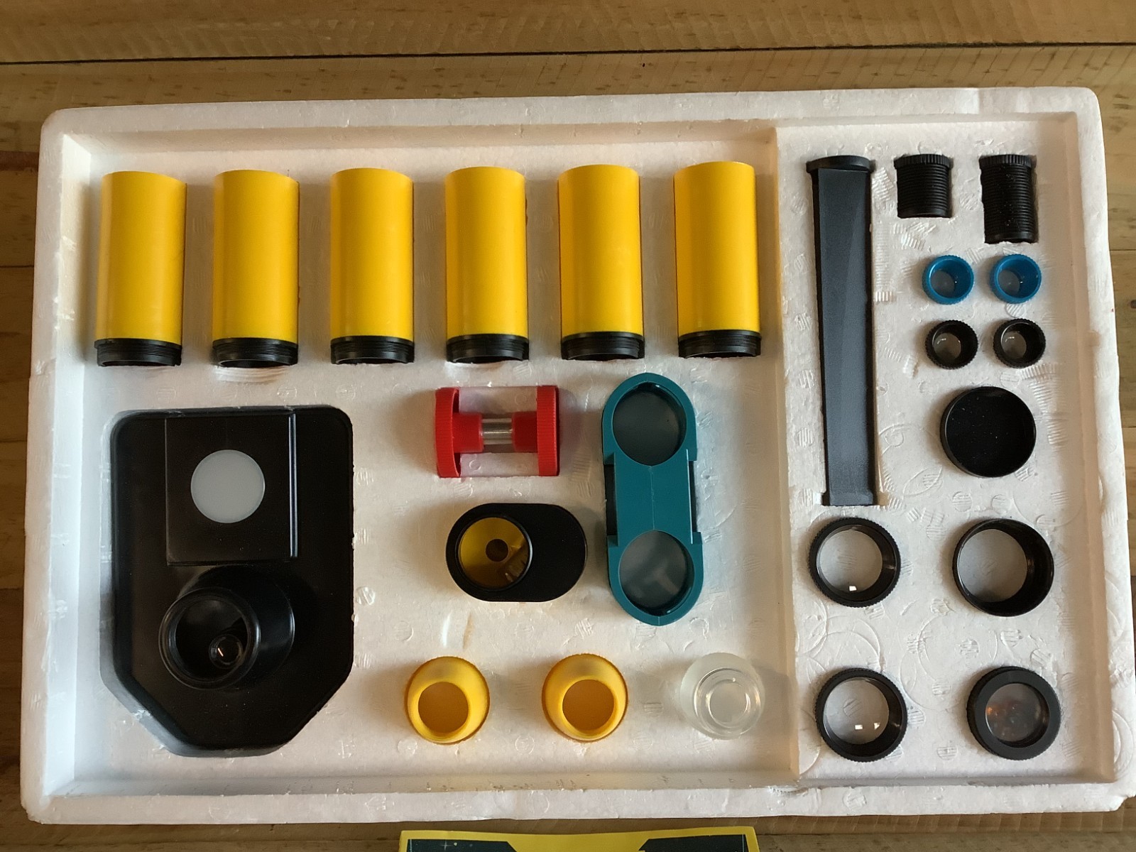 POLYOPTICON – ORIGINAL COMPLETE KIT – 10 OPTICAL TOYS – VINTAGE SET INSTRUCTIONS