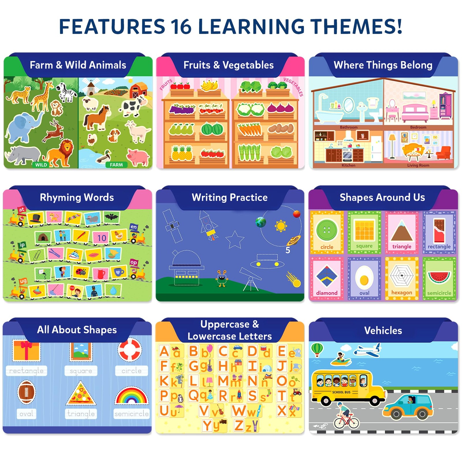 Busy Book for Preschoolers – Preschool Learning Activities, Mess-Free & Pre-A…