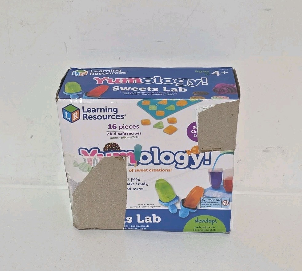 Learning Resources 16 Piece Yumology Sweets Lab – Open Damaged Box