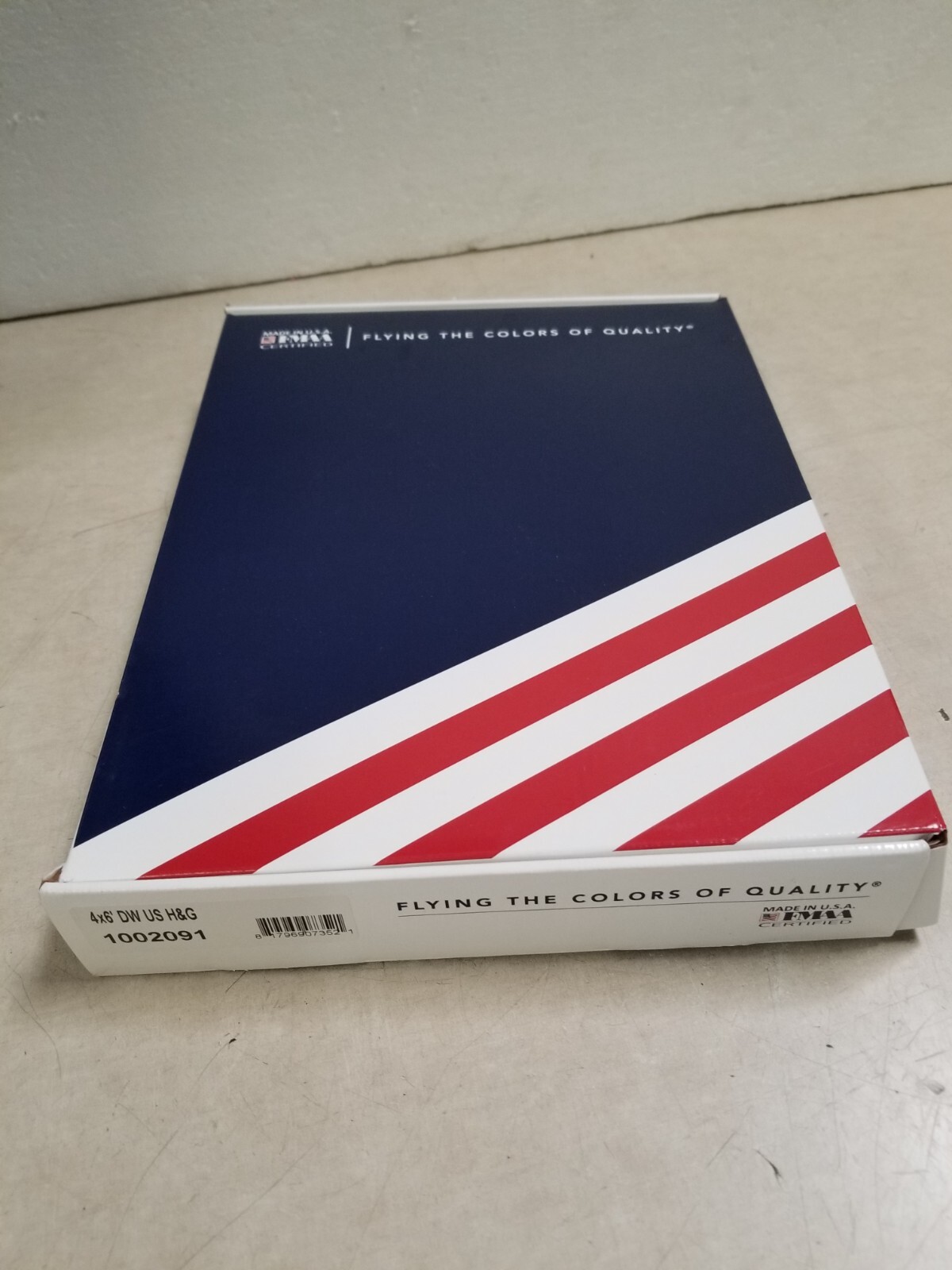 Durawavez Nylon Outdoor U.S. Flag with Heading & Grommets, 4′ x 6′
