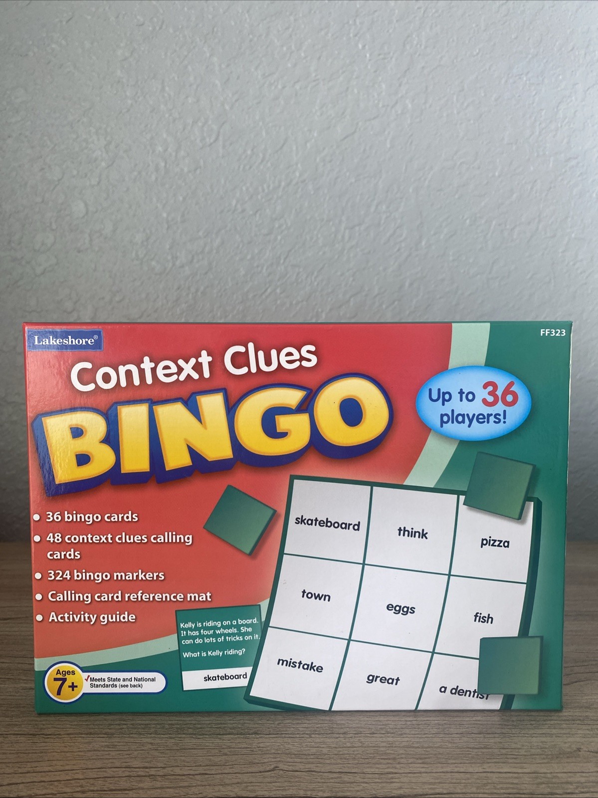 Lakeshore Context Clues Bingo Ages 7+ Gently Used Instructions Included