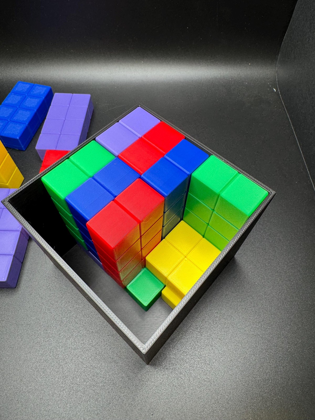 Conway Bin Packing Puzzle – Unique Brain Teaser, 18 Brick Challenge, Fun &