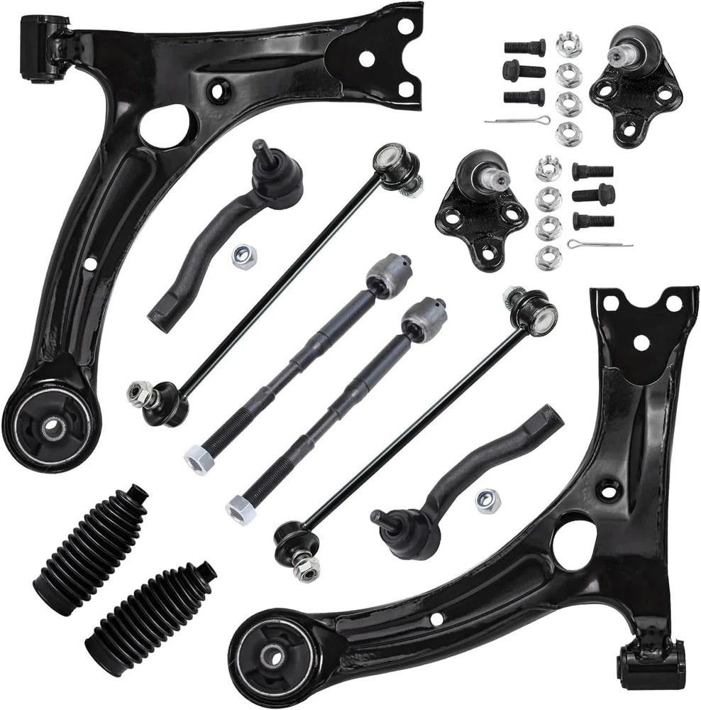Detroit Axle -Front End 12pc Suspension Kit for Toyota Corolla 2003 2004 2005 2
