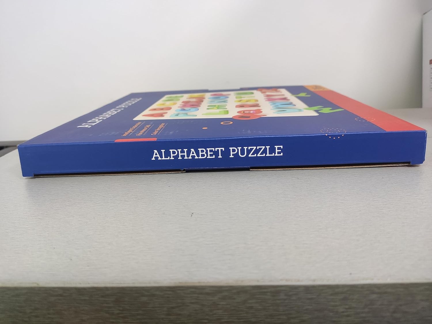 Wooden Alphabet Puzzle – ABC Letters Sorting Board Blocks Montessori Mat
