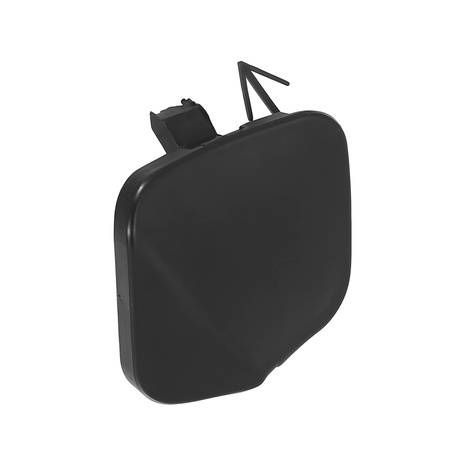 X AUTOHAUX Black Front Right Bumper Tow Hook Towing 2.48″x2.36″x0.79″,
