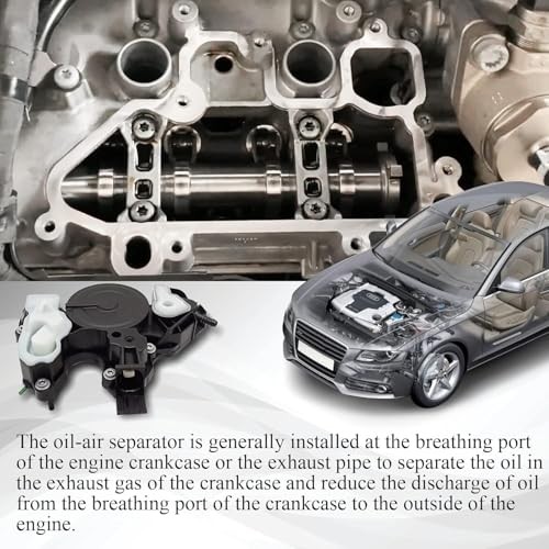 PCV Valve Engine Crankcase Vent Valve Oil Separator for VW Jetta Passat Golf