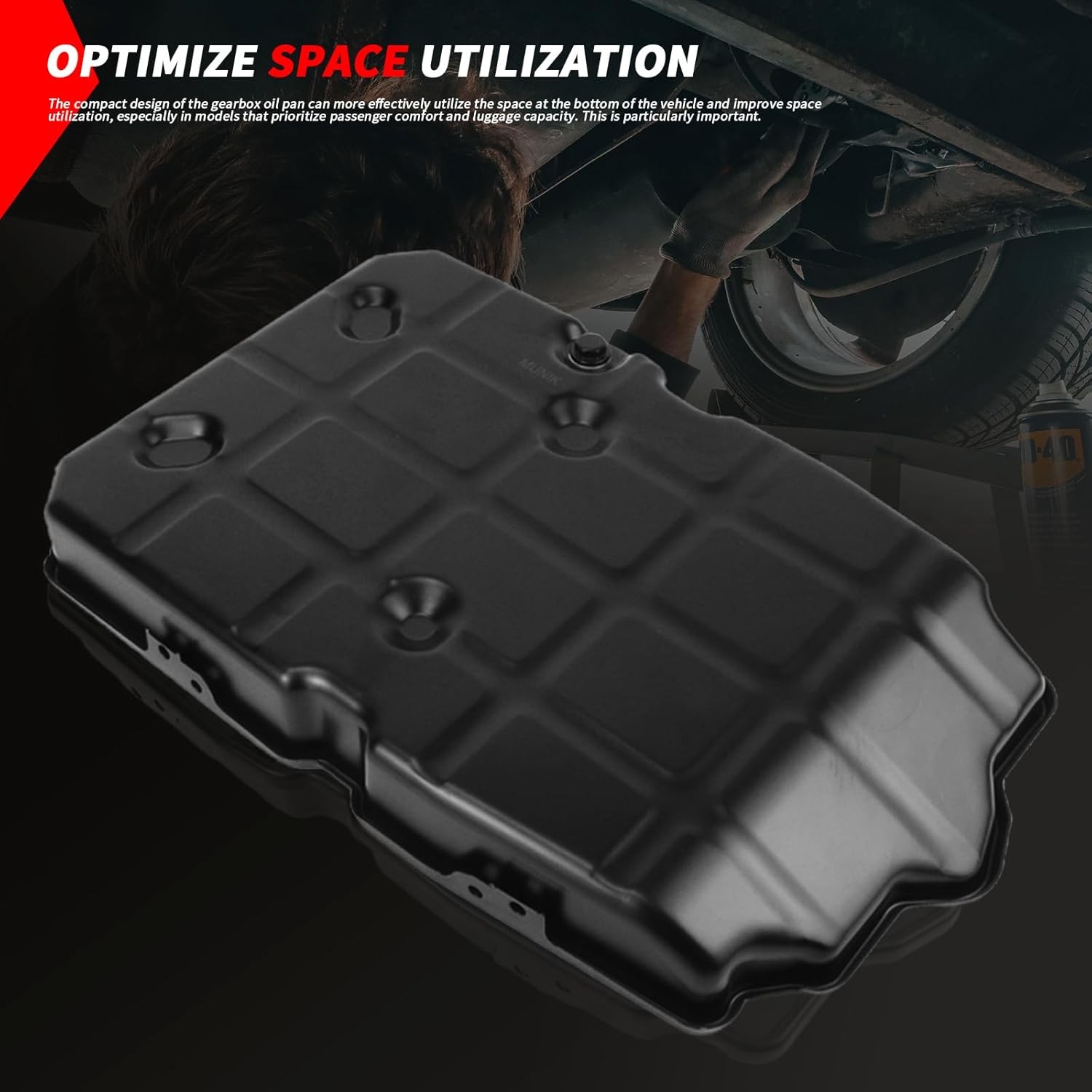 Automotive Transmission Oil Pan Set 8pcs for Mercedes-Benz C250 C300 C350 CL550
