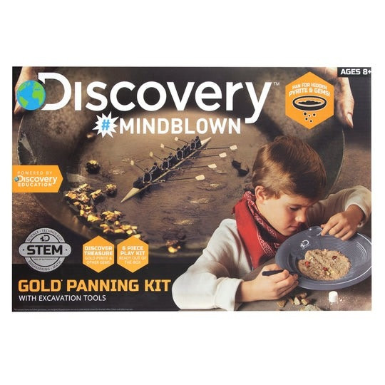 DISCOVERY #MINDBLOWN GOLD PANNING KIT W/ EXCAVATION TOOLS