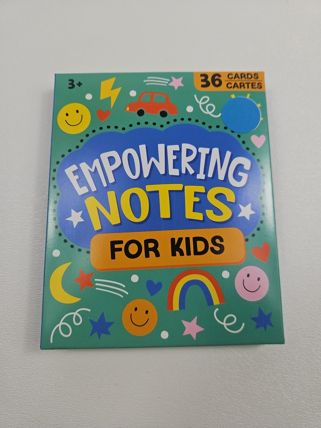 Empowering Notes For Kids 36 Card Set -Positive Thoughts & Affirmations – Daily