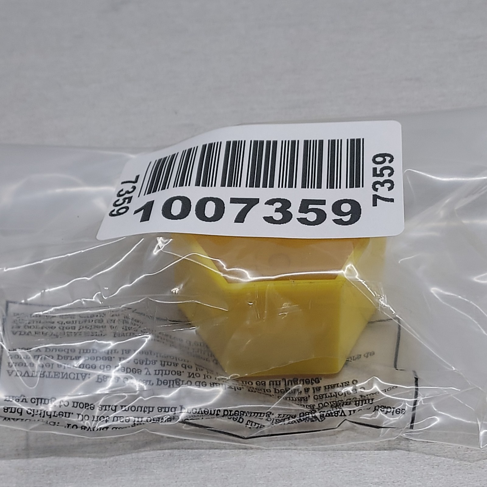 Tupperware Replacement Yellow Hexagon Shape Number 6 for Shape O Ball Only