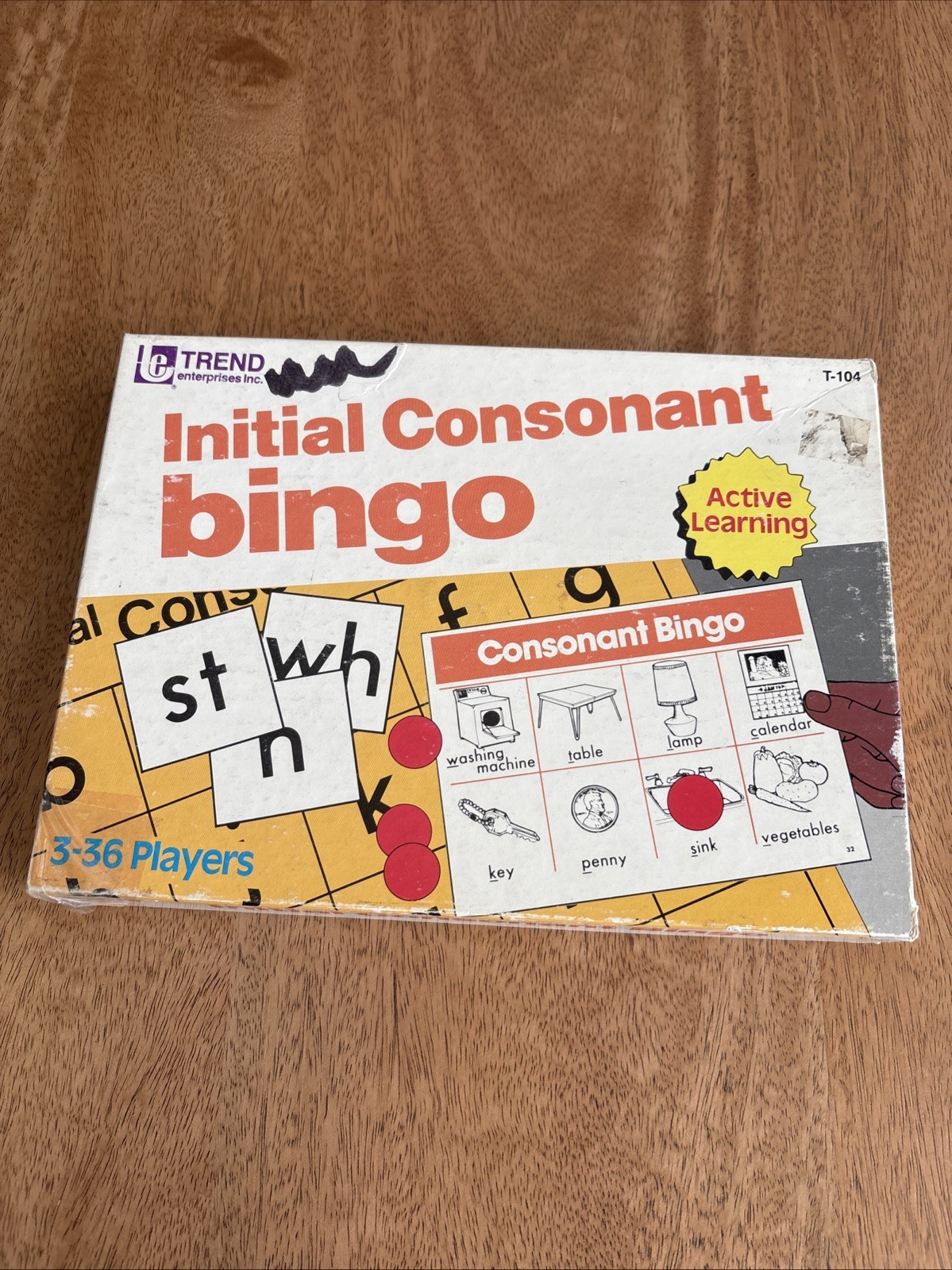 Classroom Literacy Activity, Initial consonant bingo Game w Consonant Blends