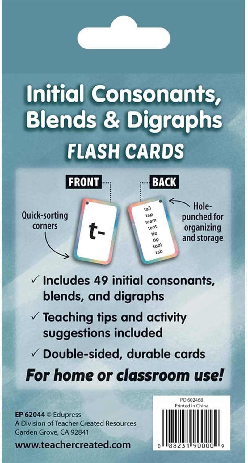 Engaging 56 Double-Sided Flash Cards for Language Skills: Teaching Tips Included