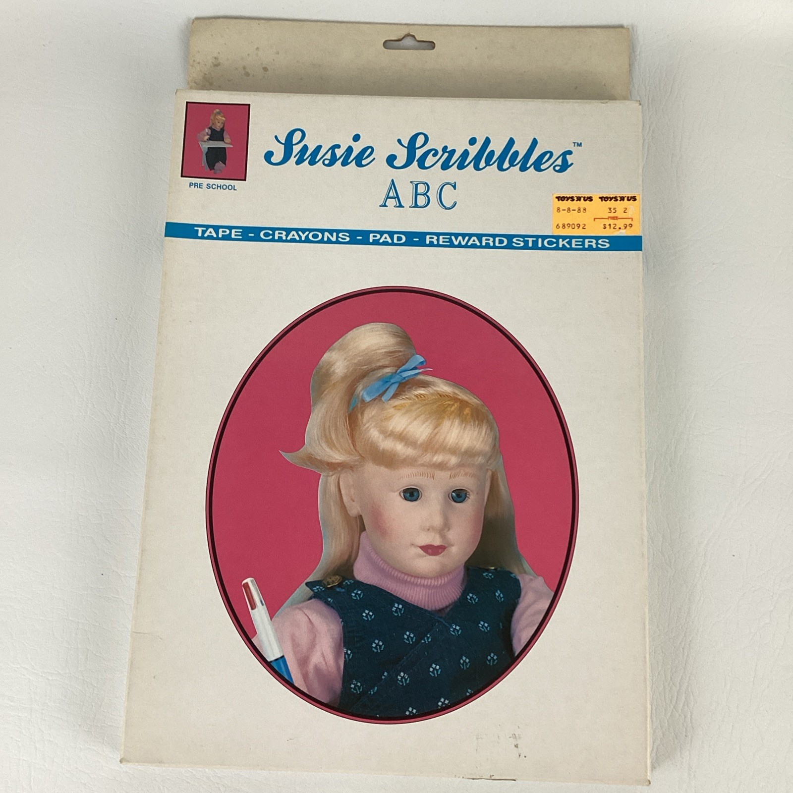 Susie Scribbles Preschool Home Learning Cassette Tape Mother Goose ABC 80s