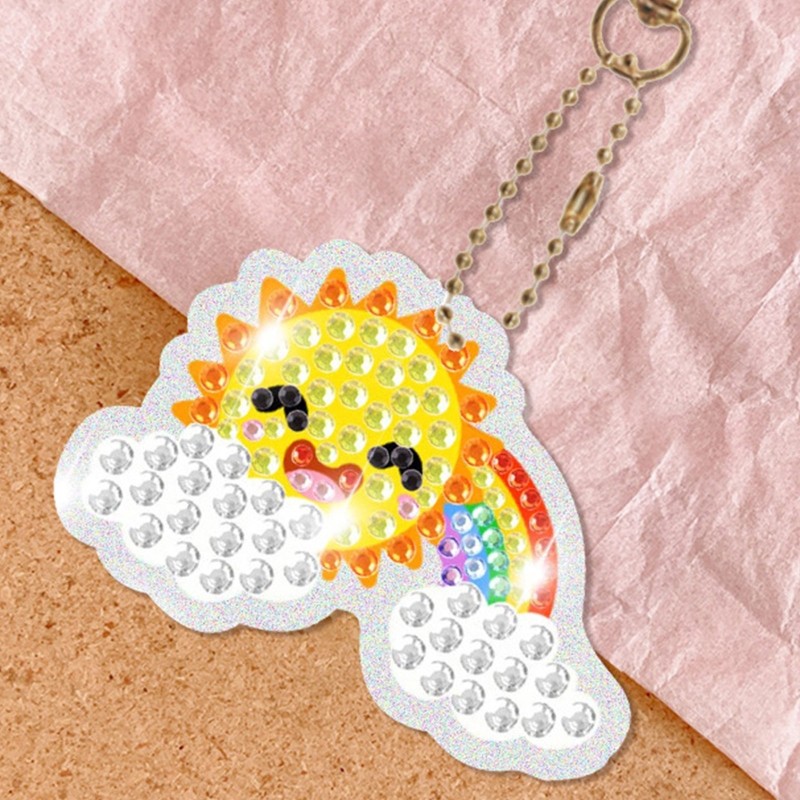 5D Kits Easter Arts for Kid Aged 8 -12 DIY for Keychain