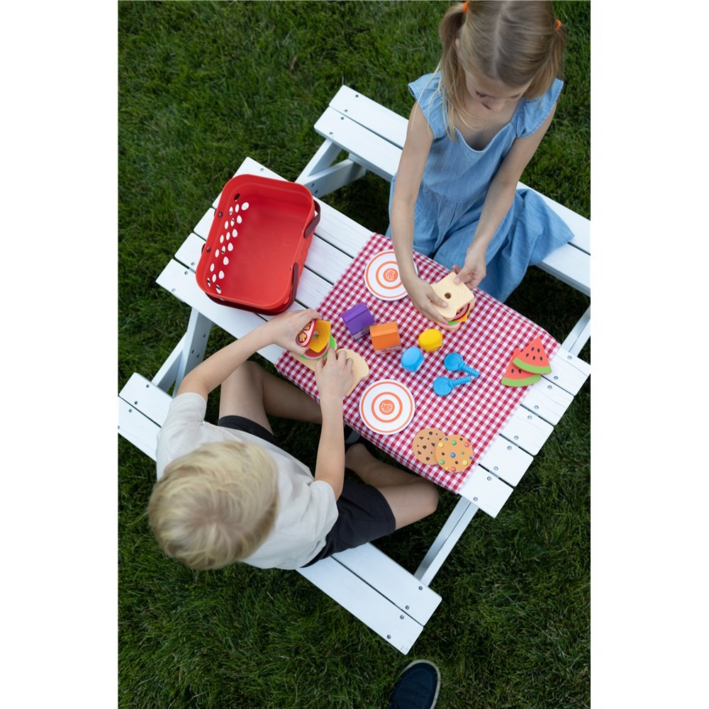 Fat Brain Pretendables Picnic Basket Set