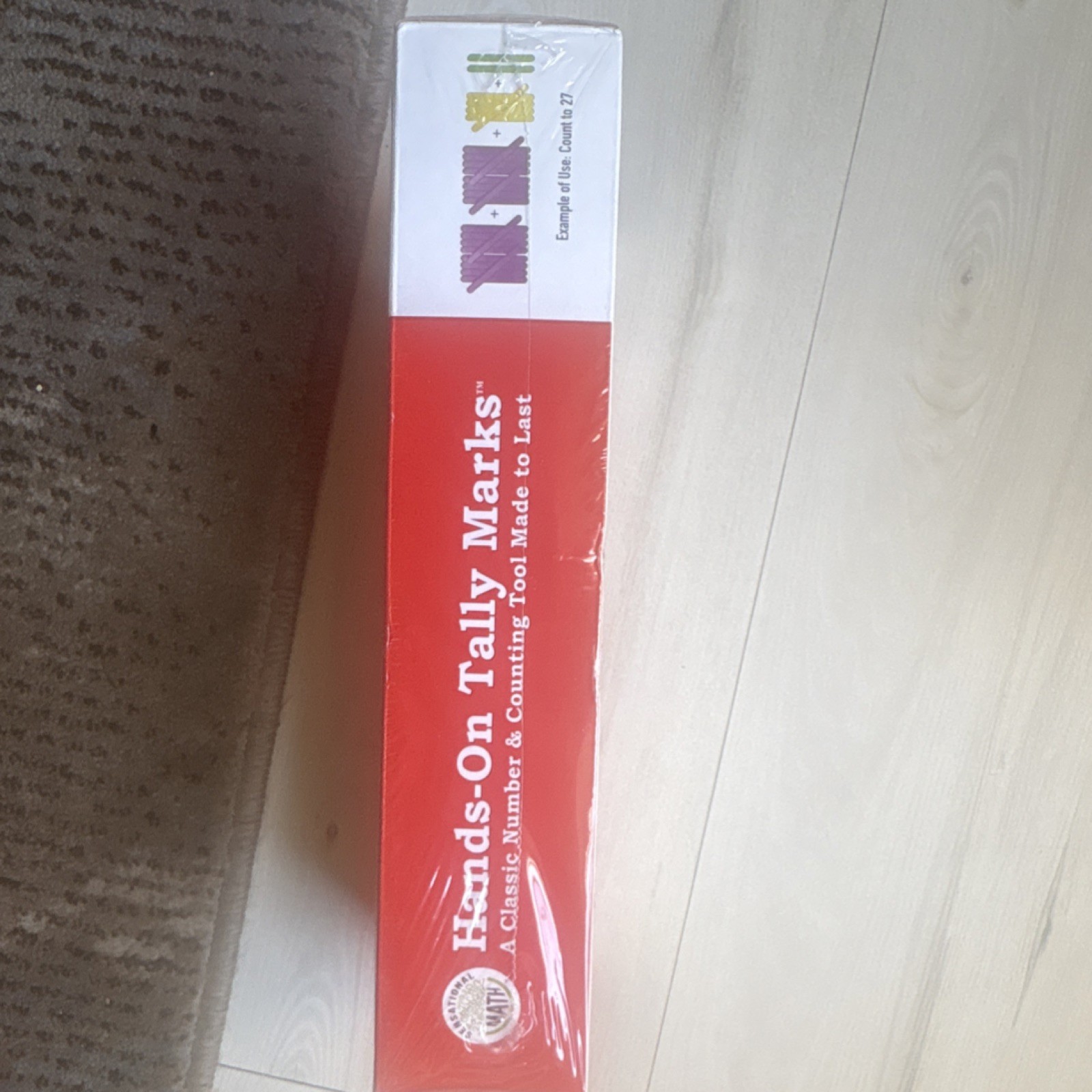 Essential Learning Products Hands-On Tally Marks Math Counting Tool for Kids 5-8