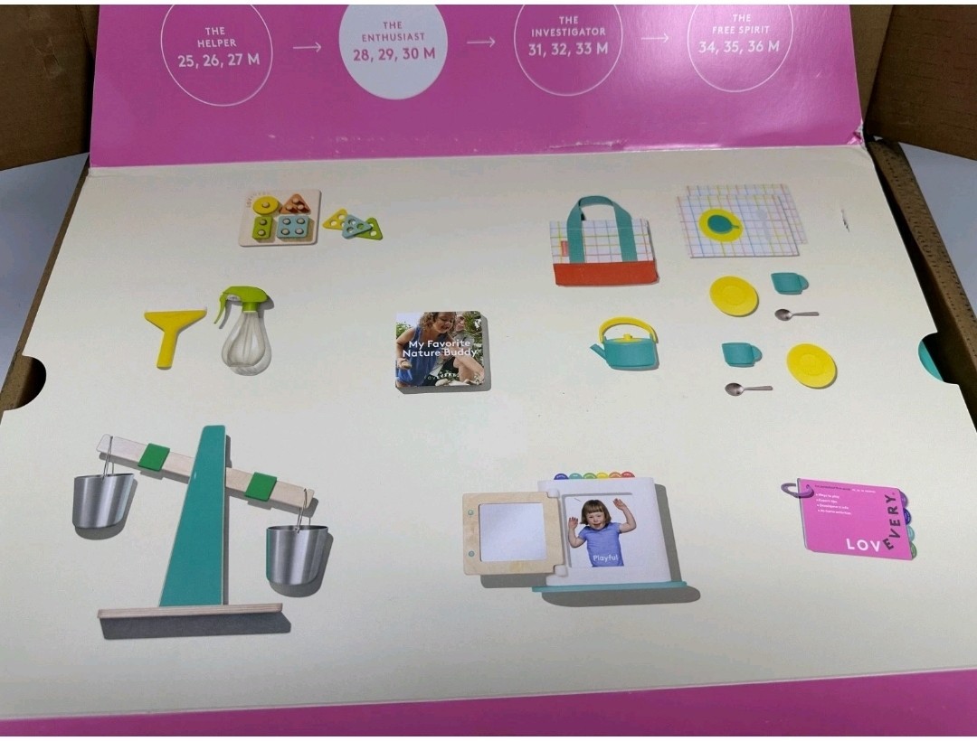 Lovevery The Enthusiast Play Kit 28, 29, 30 months NEW