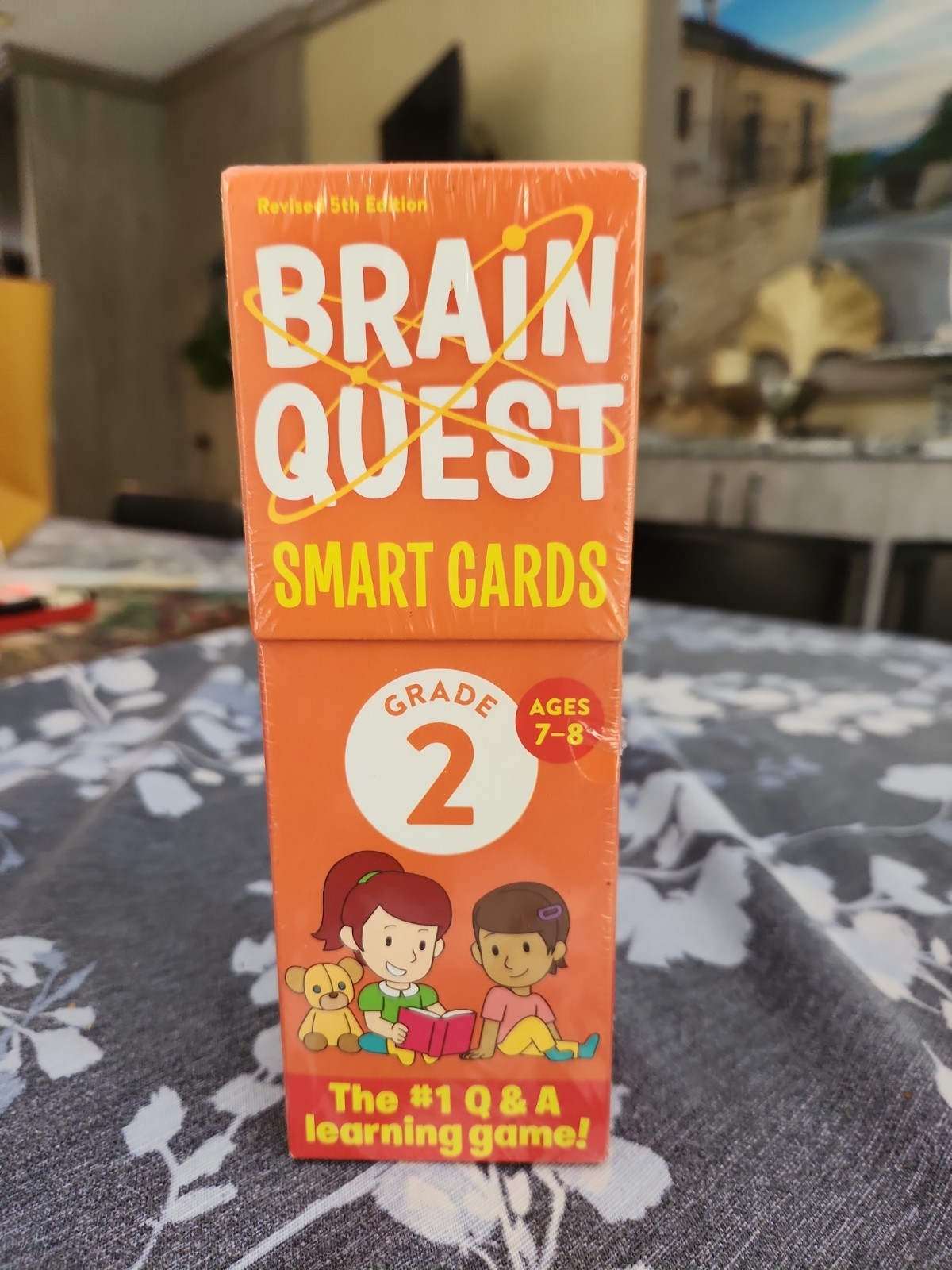Brain Quest Smart Cards Learning Game Grade 2 Math Science Tech Social Studies
