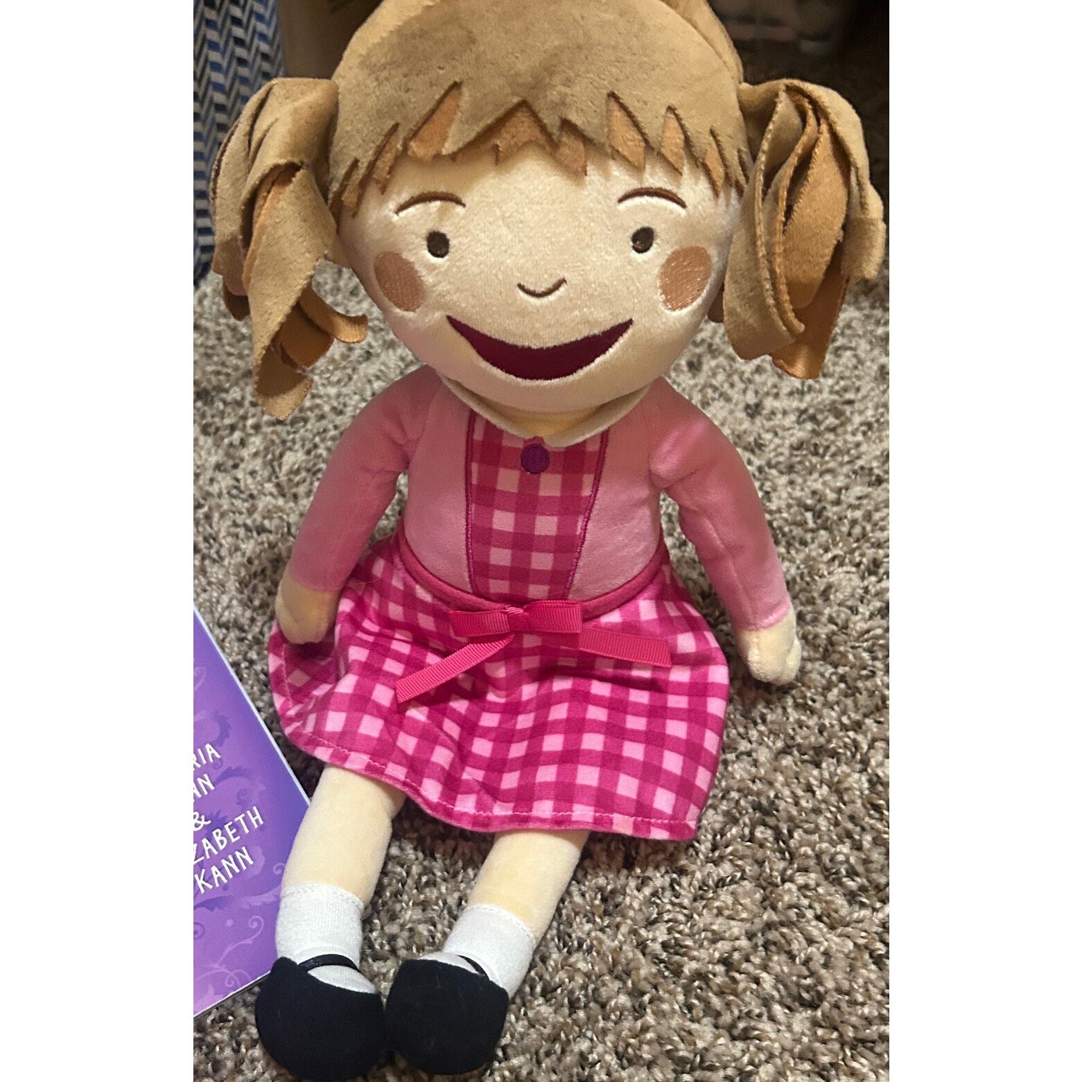 Scholastic Pinkalicous Plush Doll & Four Paperback Books
