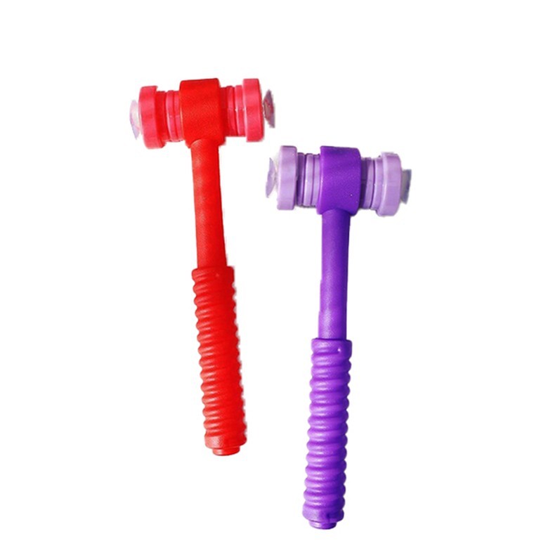 Double-Sided Suction Hammer Toy for ESL Flash Card Game Preschool Classroom