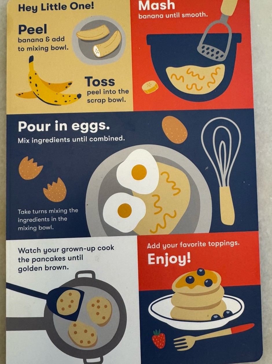 Monti Kids Recipe and Cooking Cards And Stand — Montessori Learning