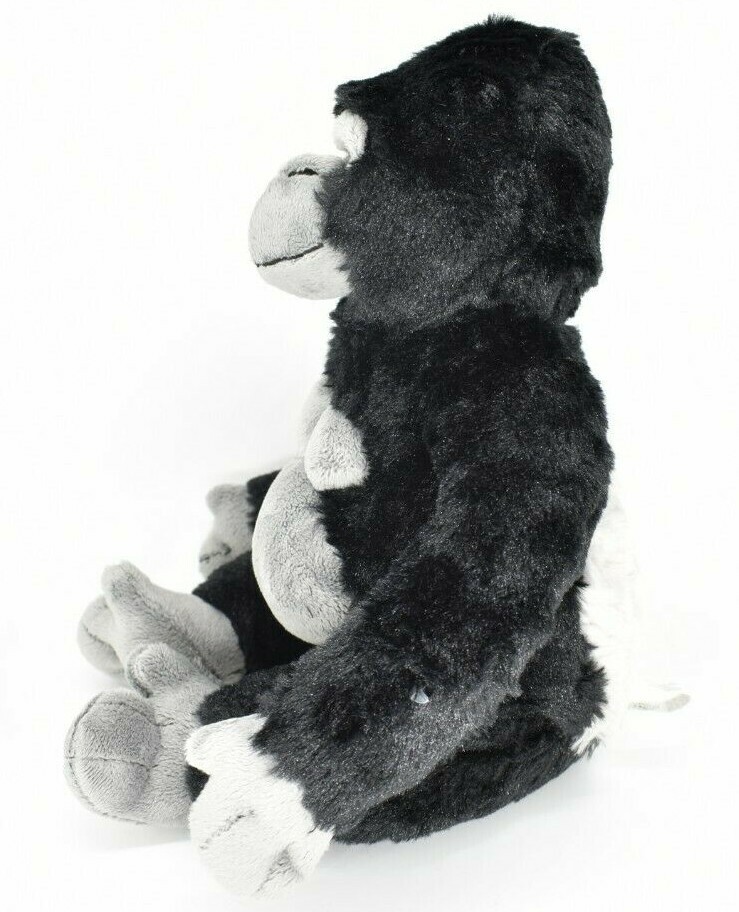 Gorilla Silverback Realistic Cute Stuffed African Animal Plush Toy Gift 11″ G006