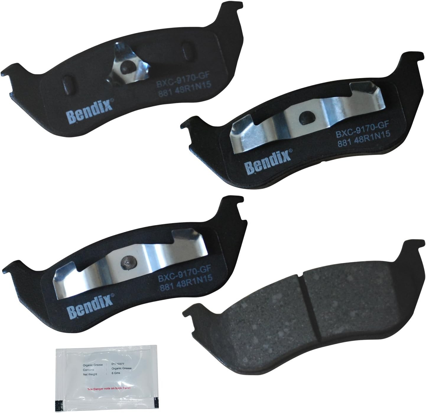 Bendix Priority 1 Ceramic Brake Pads Set For Ford Explorer Mountaineer 2002-2005