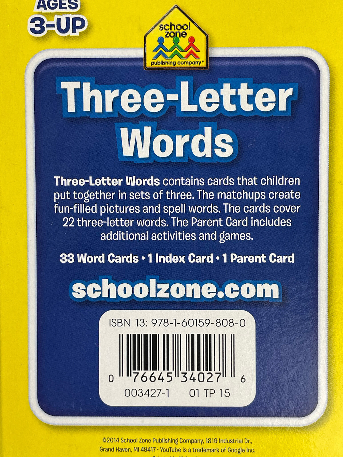 School Zone Flash Cards 6 Set Alphabet Letters Numbers Lot Ages 3 And Up Teacher