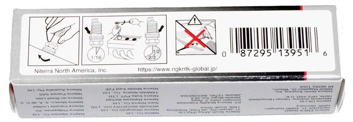 NGK 3951 Spark Plugs TR55 (8 Pack)
