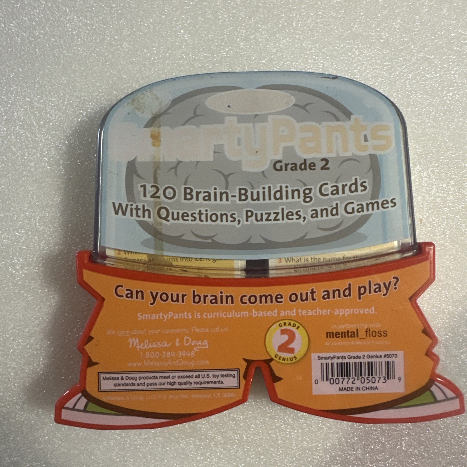 Melissa And Doug Grade 2 Smarty Pants 120 Brain Building Educational Cards