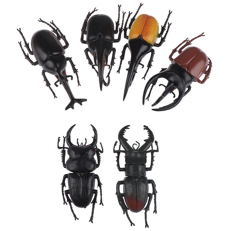 Simulation beetle Toys Special Lifelike Model insect Toy teaching aids joke QH