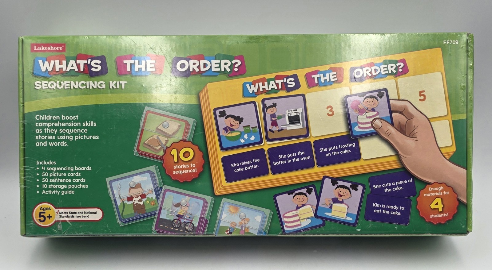 Lakeshore WHAT’S THE ORDER? Sequencing Kit (Brand New | NIB | Factory Sealed)