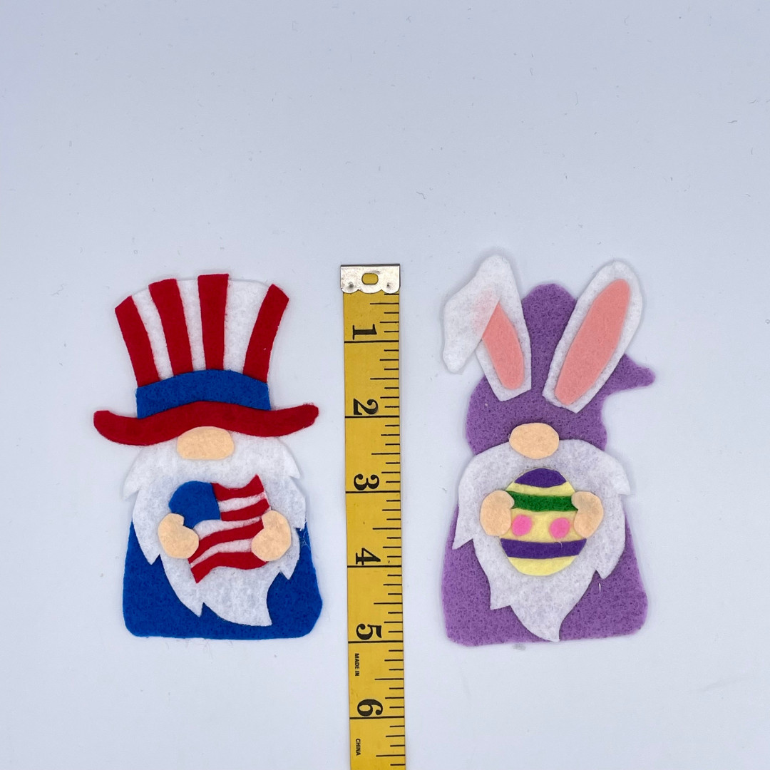 Gnomes All Year Round Felt Pieces for Felt or Flannel Board Play