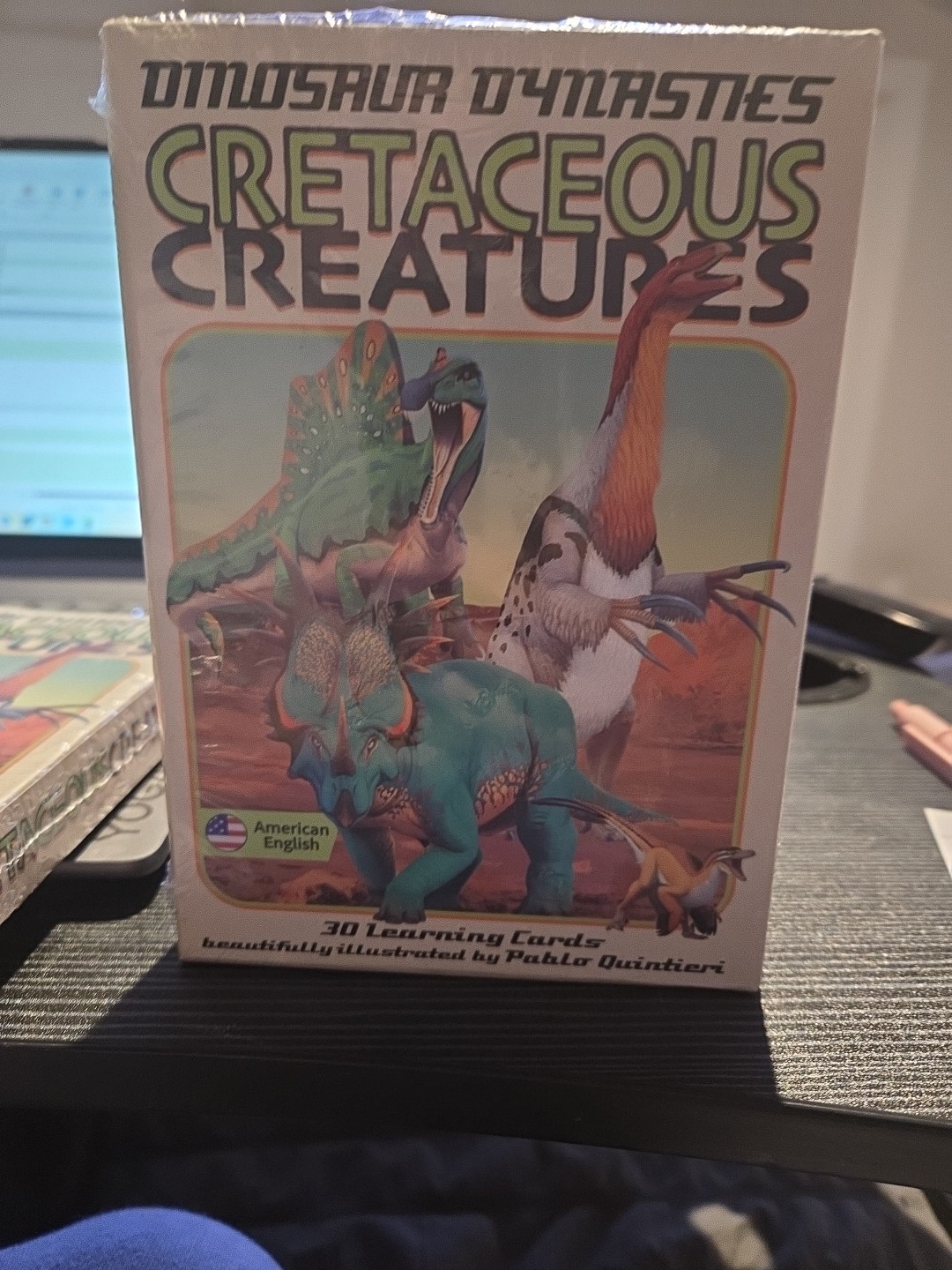 Dinosaur Dynasties Cretaceous Creatures 30 Learning Cards