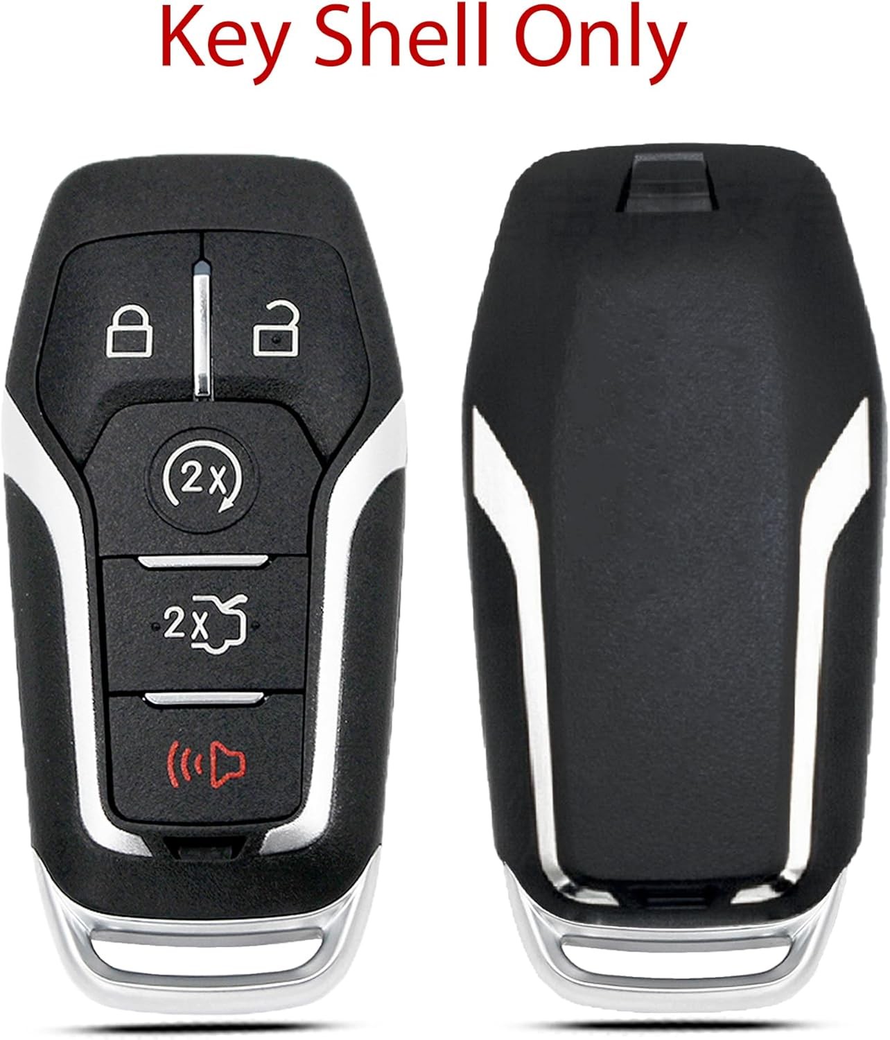 MechanMagic Smart Key Fob Shell Case Cover Replacement Fit for Ford F150 Explore