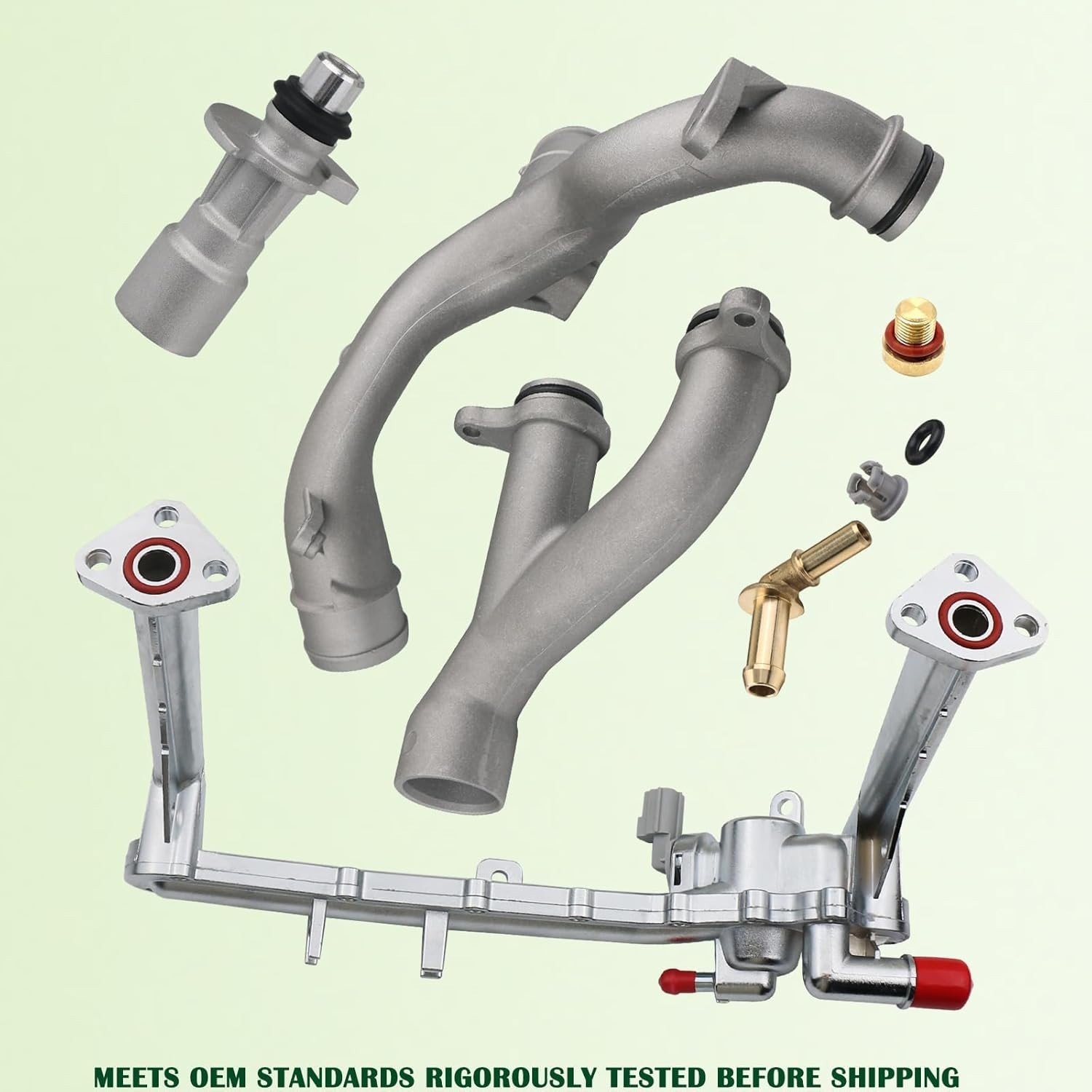 Upgraded Metal Coolant Water Pipe System Kit Compatible with Land Rover Range