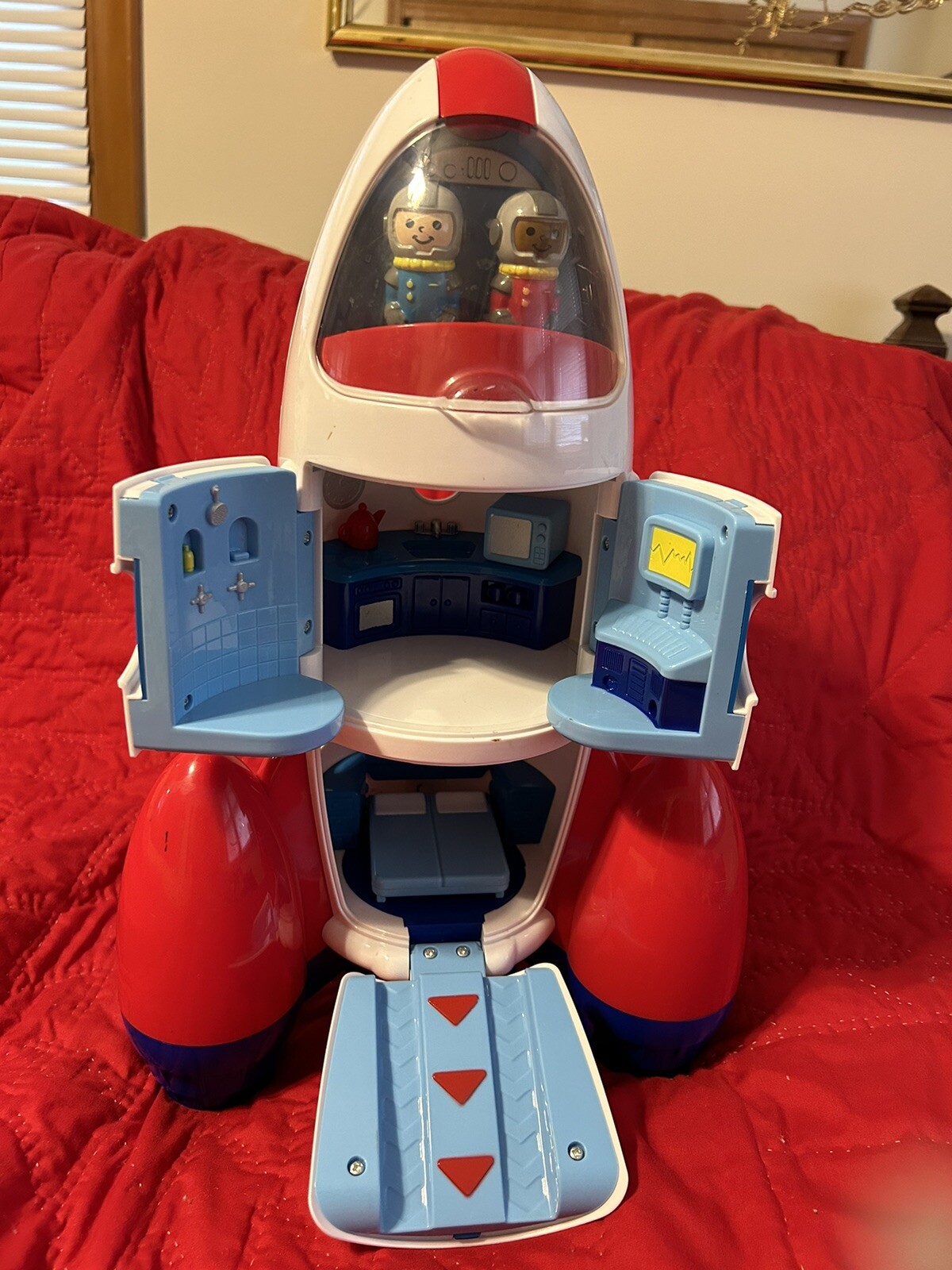 Lakeshore Rocket Ship Learn and Play Explorations with Astronauts No Rover
