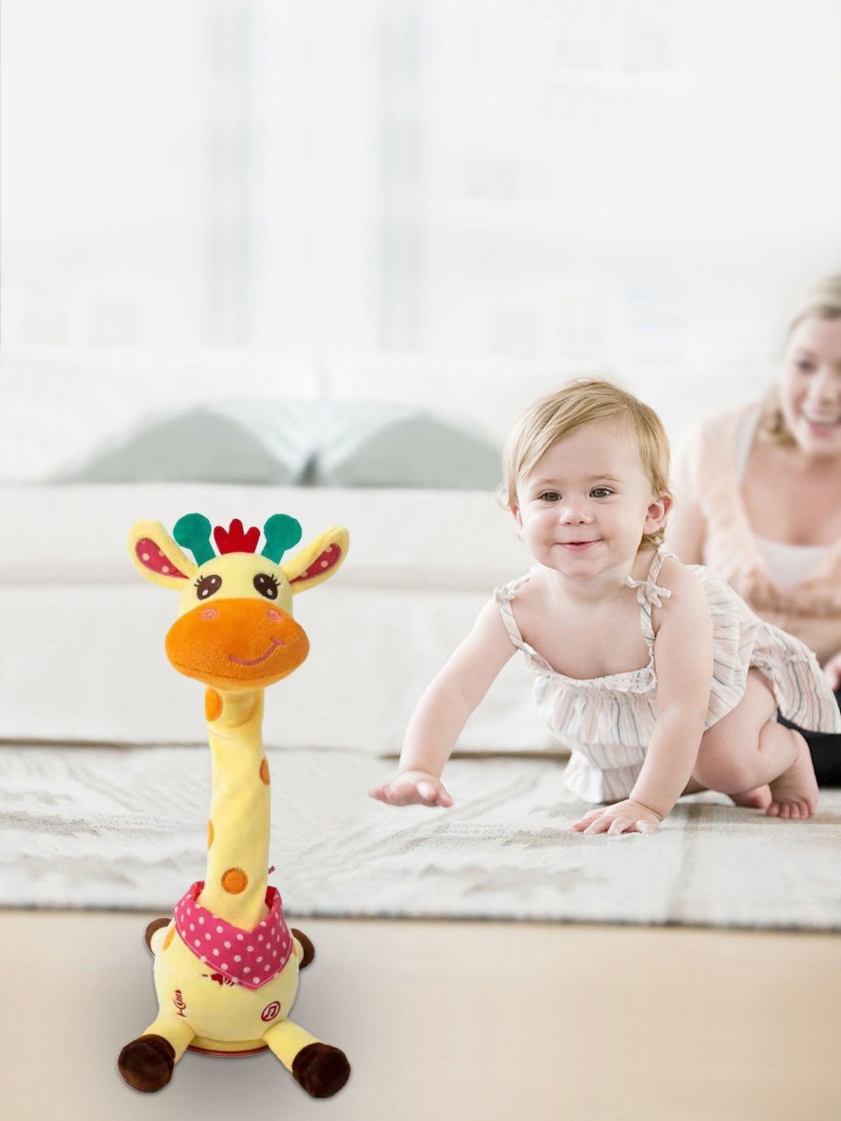 Kid s Favorite Dancing Giraffe Plush Singing Animal Plush Doll JQ