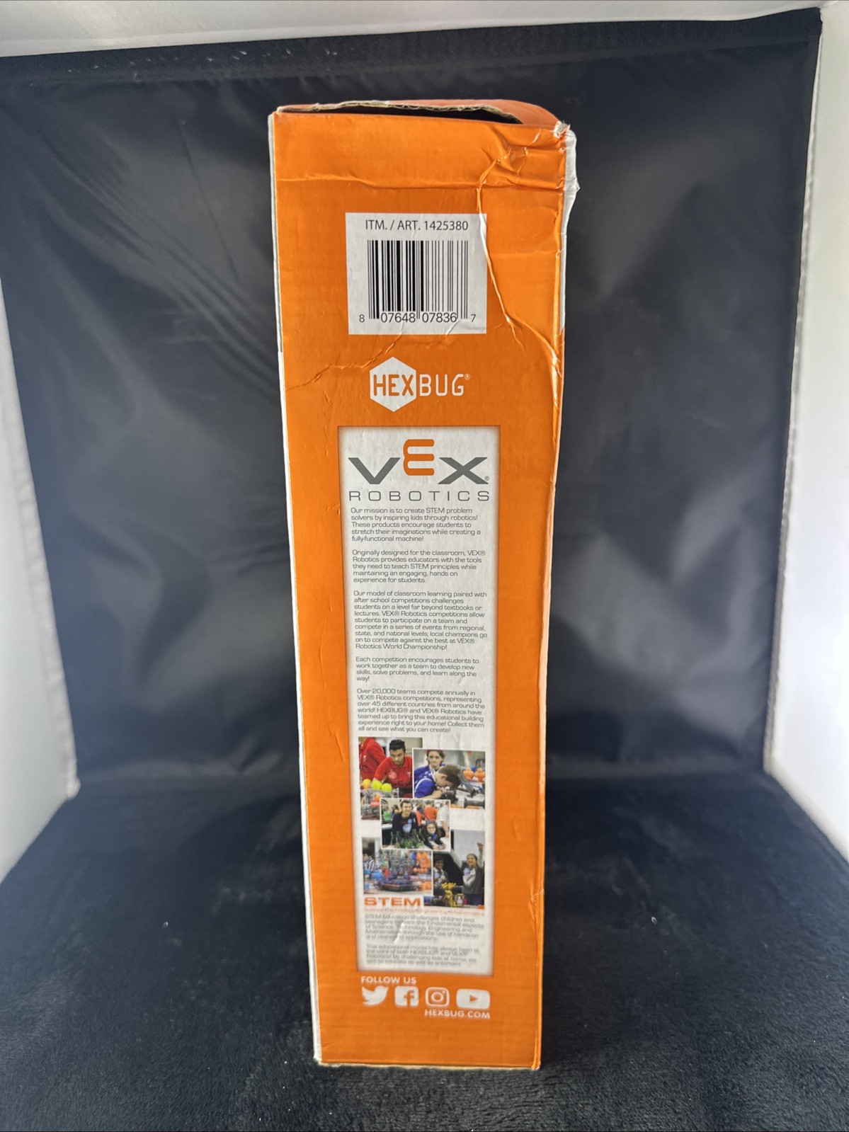 Hexbug Vex Robotics Construction – Steam Roller & Scissor Lift – New In Box ‼️