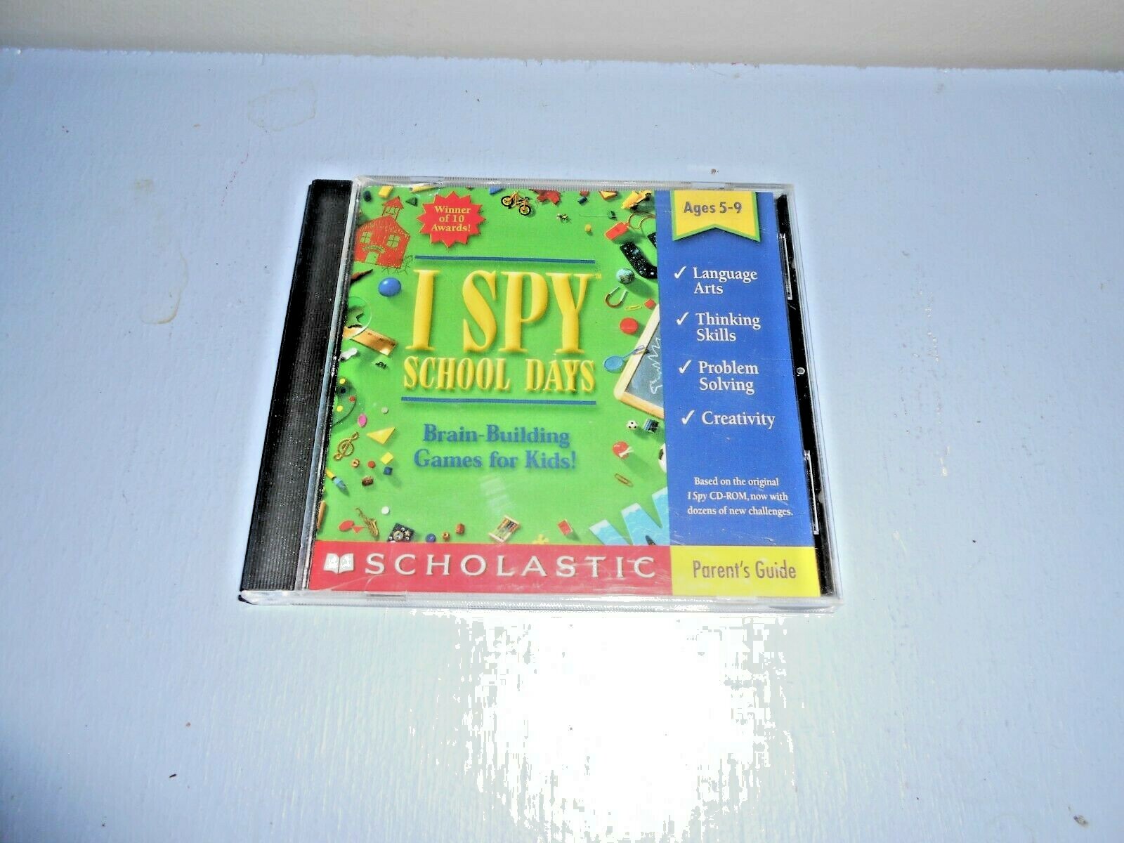 CD-ROM Educational Scholastics “I SPY” LANGUAGE ARTS AGES 5-9